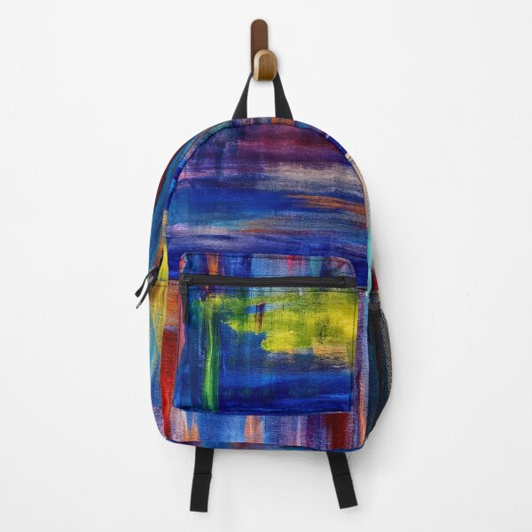Item preview, Chromatic Cascade: Vibrant Abstract Rain designed and sold by kkartwork.