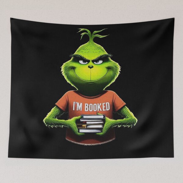Item preview, Grinch Schedule (Im Booked) Sticker designed and sold by felswfmcluensi.