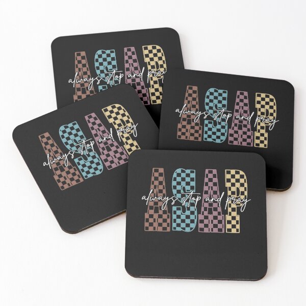 Item preview, Checkered ASAP Always Stop and Pray Christian designed and sold by Mukhortovafanas.