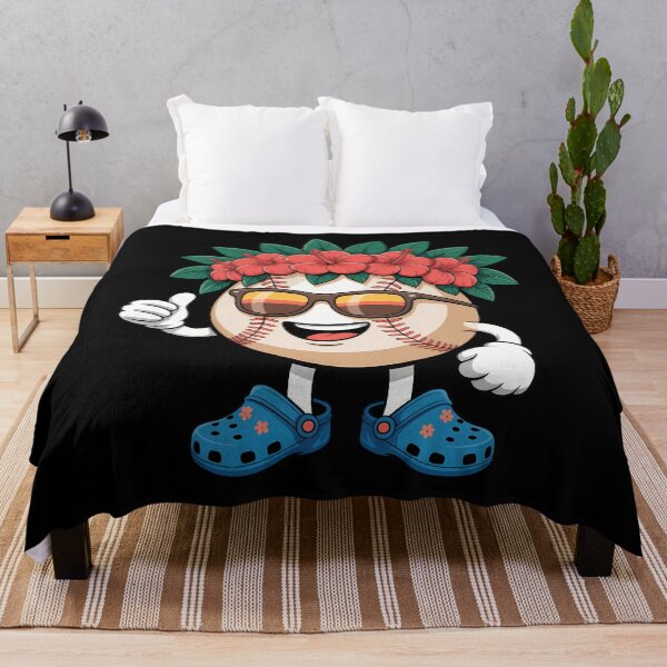 Item preview, Hawaii Baseball Ball Hawaiian Tropical Summer Vacation designed and sold by EllenJast.
