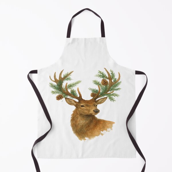 Item preview, Watercolor cute hand drawn deer, fawn in floral wreath, flowers bouquet, generative ai, png transparent background. designed and sold by PWDigitalArt.