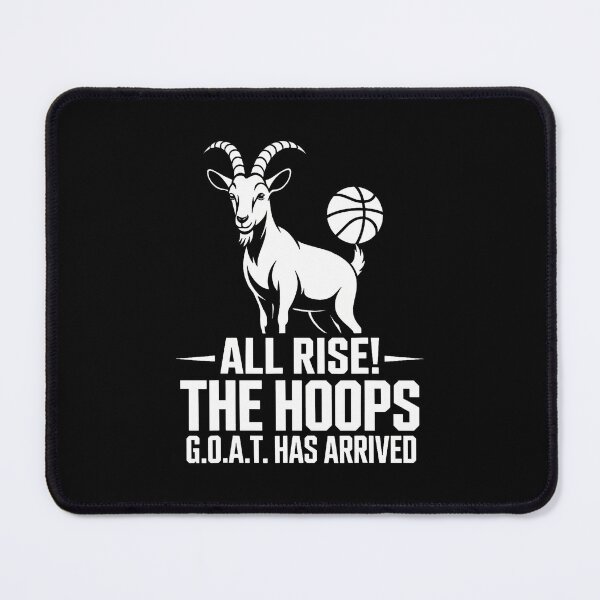 Item preview, All Rise The Hoops GOAT Has Arrived Basketball Joke designed and sold by mischwpwarso.