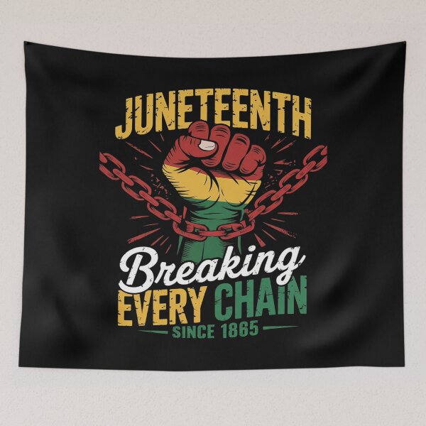 Item preview, Breaking Every Chain Since 1865 Women Men Juneteenth Freedom designed and sold by RonnasJackson.