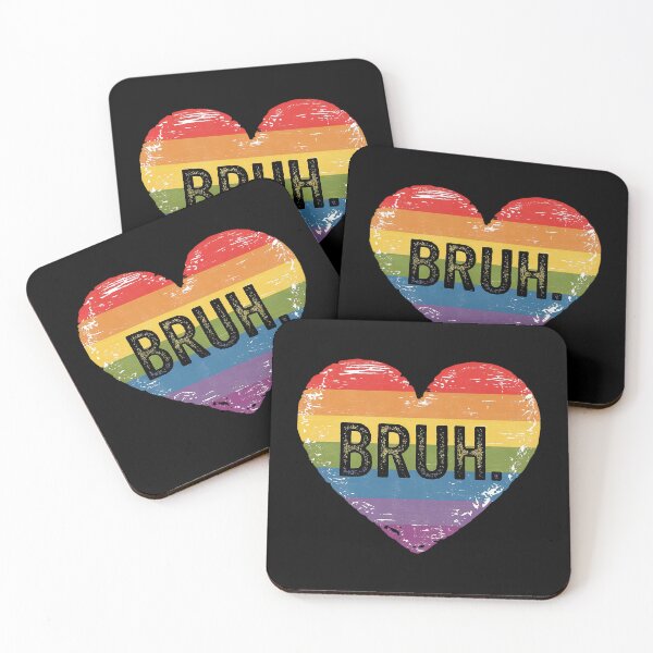 Item preview, Bruh Meme Funny Saying Bro Greeting Gay LGBT Pride Month designed and sold by RonnasJackson.