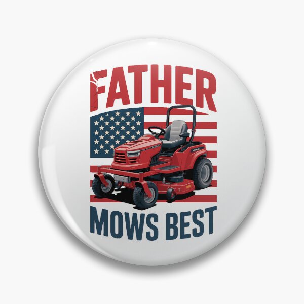 Item preview, Father Mows Best Fathers Day Dad Jokes Lawn Mowing designed and sold by EllenJast.