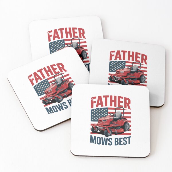 Item preview, Father Mows Best Fathers Day Dad Jokes Lawn Mowing designed and sold by EllenJast.