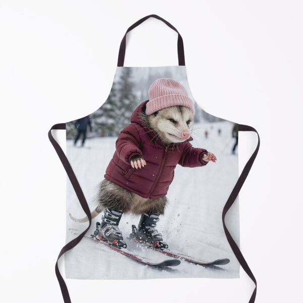Item preview, Possum Conquers the Bunny Slope designed and sold by Tridentulus.