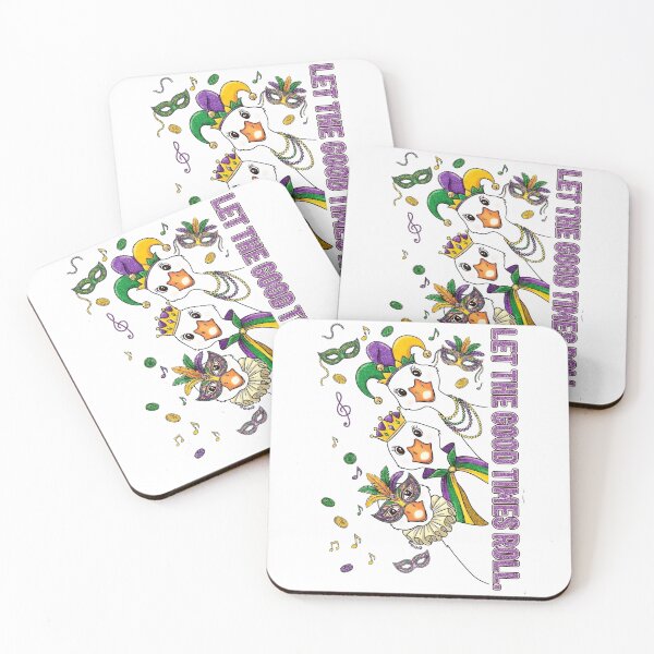 Item preview, Funny Mardi Gras Goose designed and sold by Mukhortovafanas.