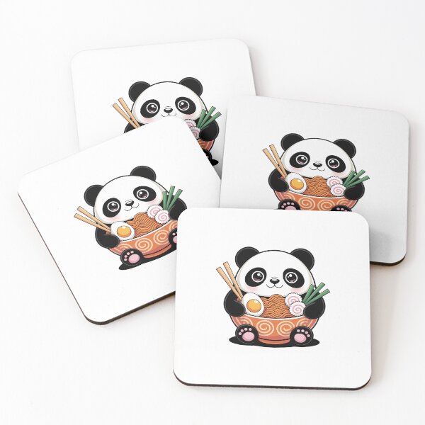 Item preview, Kawaii Cute Anime Panda Otaku Japanese Ramen Noodle designed and sold by EllenJast.