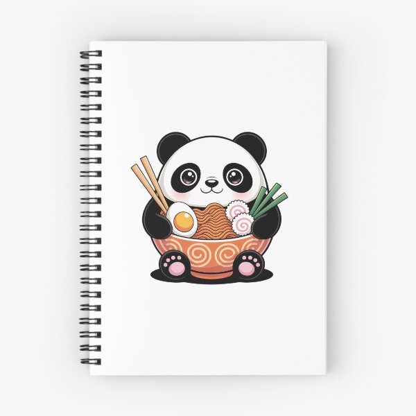 Item preview, Kawaii Cute Anime Panda Otaku Japanese Ramen Noodle designed and sold by EllenJast.