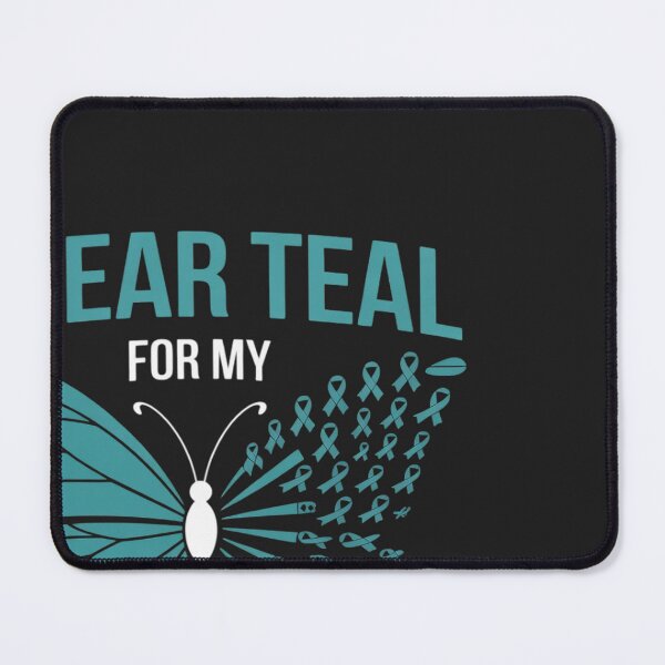 Item preview, Butterfly For My Daughter Support Cervical Cancer Awareness designed and sold by BlueCreator-inc.