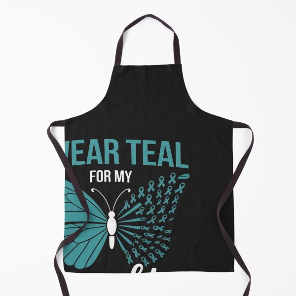 Item preview, Butterfly For My Daughter Support Cervical Cancer Awareness designed and sold by BlueCreator-inc.