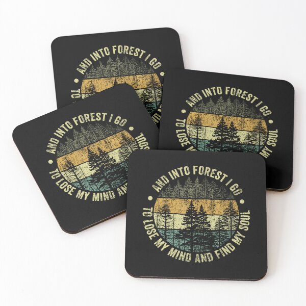Item preview, And Into The Forest I Go Quote designed and sold by sestoreenzt.