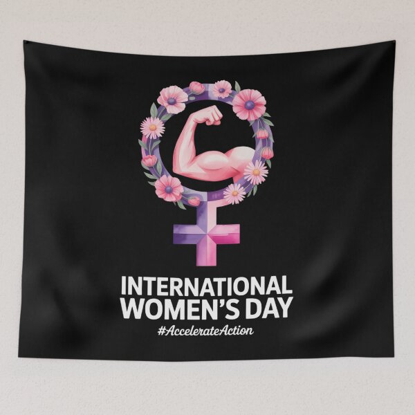 Item preview, International Women's Day 2026 Accelerate Action For Women designed and sold by EllenJast.