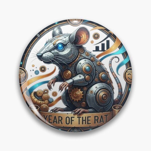 Item preview, YEAR OF THE RAT designed and sold by likbatonboot.