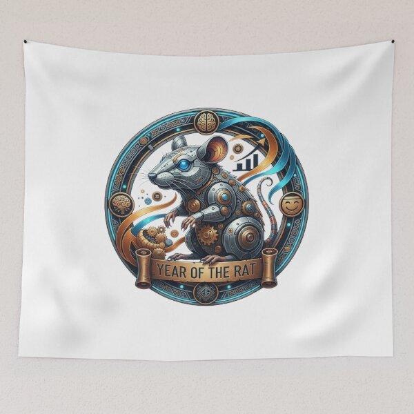 Item preview, YEAR OF THE RAT designed and sold by likbatonboot.