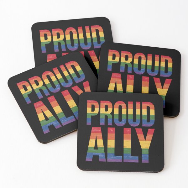 Item preview, Proud Ally LGBTQ Lesbian Gay Bisexual Trans Pan Queer designed and sold by RonnasJackson.