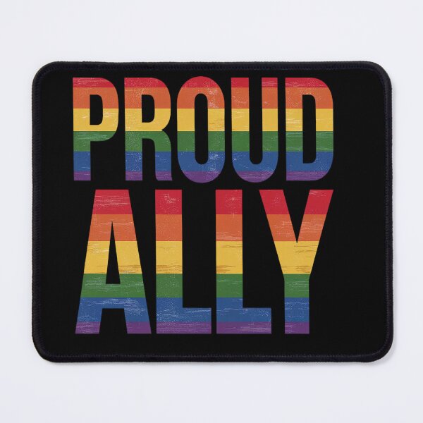 Item preview, Proud Ally LGBTQ Lesbian Gay Bisexual Trans Pan Queer designed and sold by RonnasJackson.