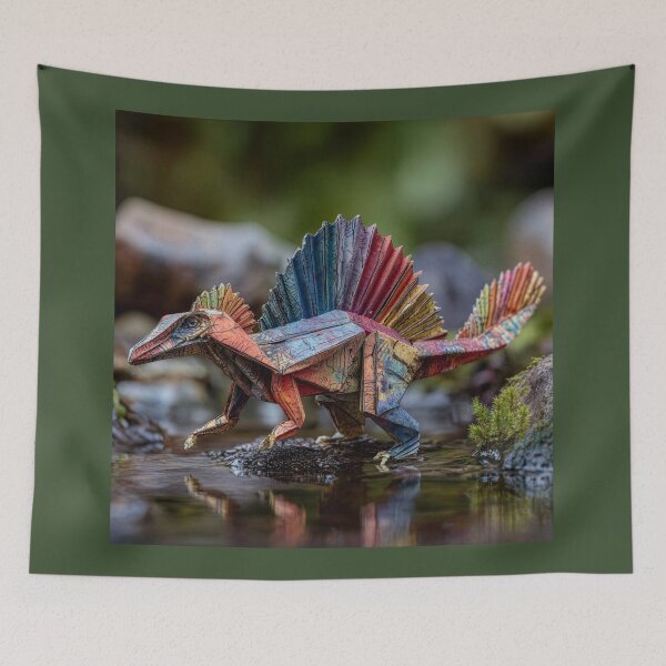 Item preview, Origami Spinosaurus designed and sold by Tridentulus.