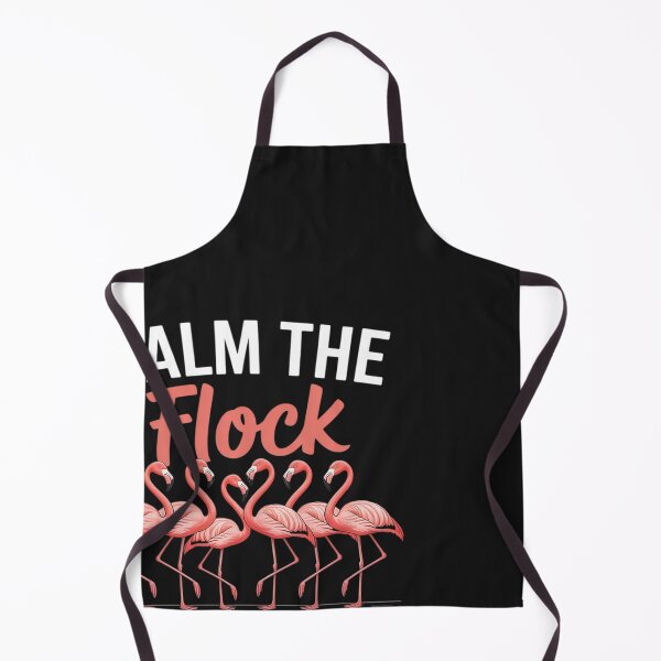 Item preview, Calm The Flock Down Funny Pink Flamingo Summer designed and sold by BlueCreator-inc.