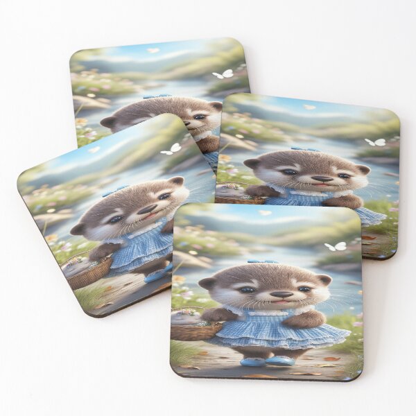 Item preview, Cute Mongoose in Flowers' Field 1 designed and sold by DinsignStudio.