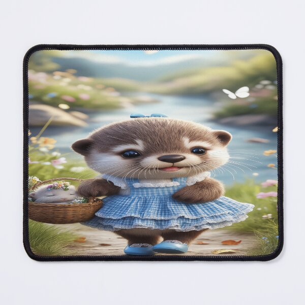 Item preview, Cute Mongoose in Flowers' Field 1 designed and sold by DinsignStudio.