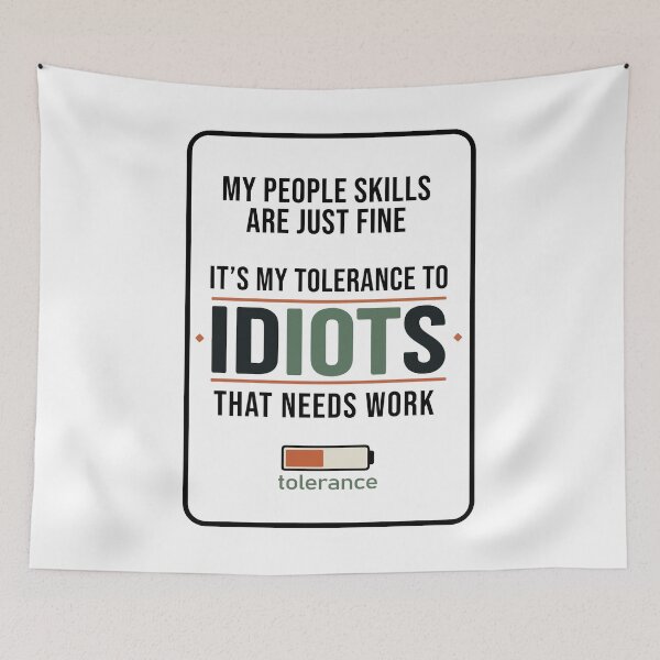 Item preview, Funny Sarcastic Saying Humor Introvert Workplace Attitude designed and sold by Kestovi.