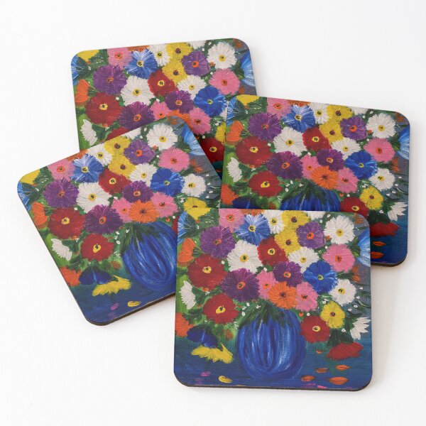 Item preview, Garden Party Splendor: Lush Multicolored Bouquet designed and sold by kkartwork.