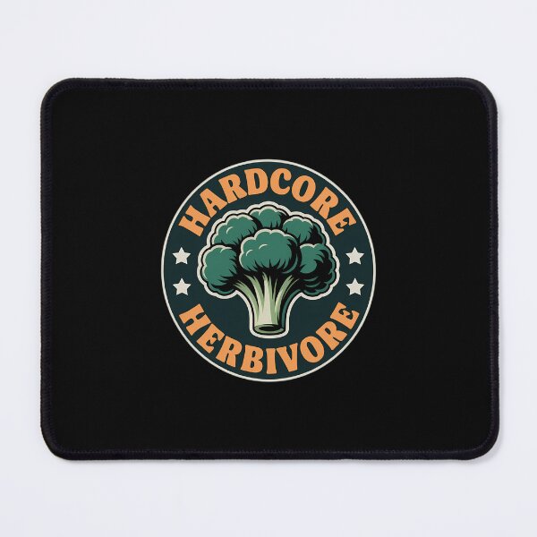 Item preview, Hardcore Herbivore - Vegan Vegetarian designed and sold by EllenJast.