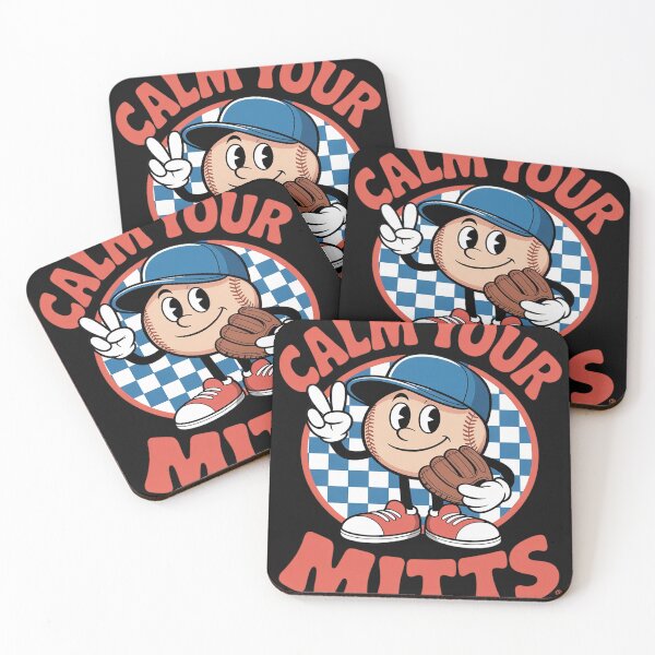 Item preview, Calm Your Mitts Baseball Mom Baseball Fan Game Days designed and sold by BlueCreator-inc.