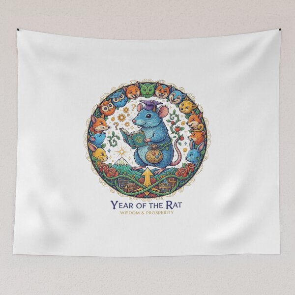 Item preview, YEAR OF THE RAT designed and sold by likbatonboot.