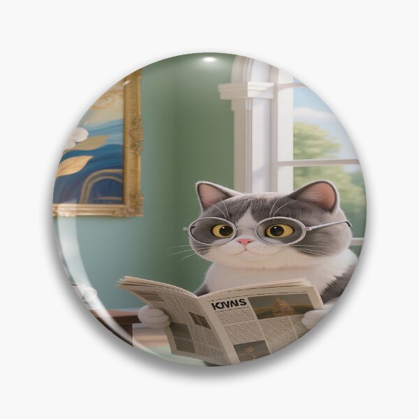 Item preview, The Reading Cat 1 designed and sold by DinsignStudio.