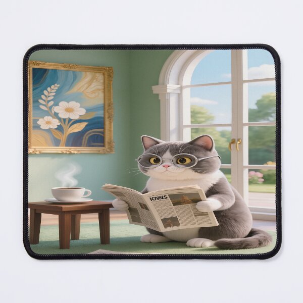 Item preview, The Reading Cat 1 designed and sold by DinsignStudio.