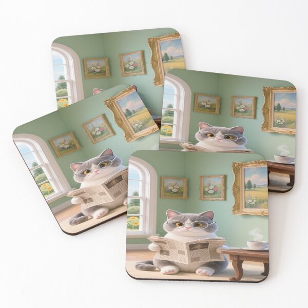 Item preview, The Reading Cat 2 designed and sold by DinsignStudio.