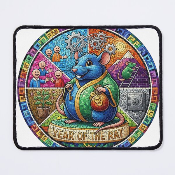 Item preview, YEAR OF THE RAT designed and sold by likbatonboot.