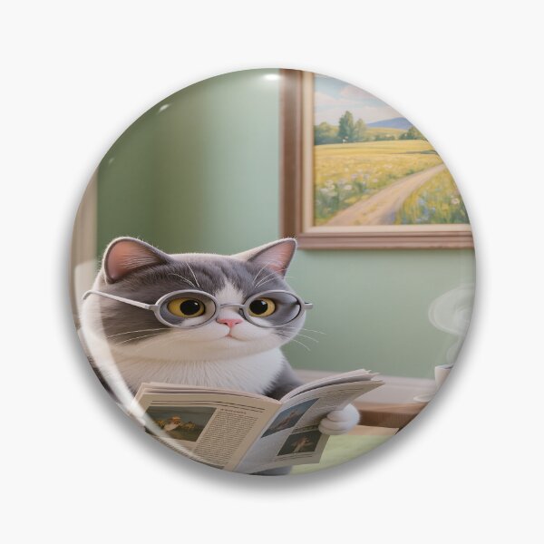 Item preview, The Reading Cat 3 designed and sold by DinsignStudio.