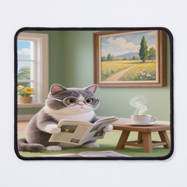 Item preview, The Reading Cat 3 designed and sold by DinsignStudio.