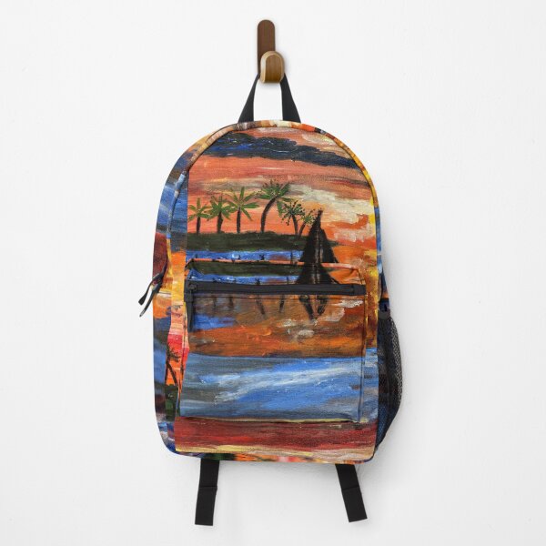 Item preview, Island Serenity: Golden Sunset & Sailboat designed and sold by kkartwork.