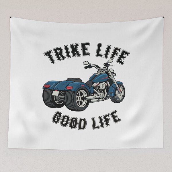 Item preview, Funny Trike Life Good Life Trike Motorcycle Triker designed and sold by Kestovi.