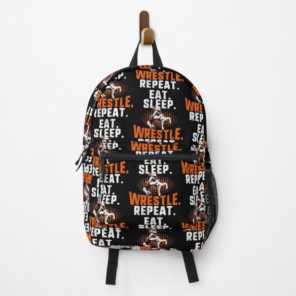 Item preview, Wrestling Funny Eat Sleep Wrestling Repeat Wrestles Wrestler designed and sold by reeneregen.