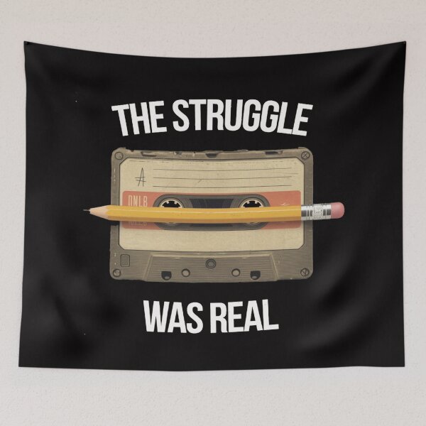 Item preview, Cassette - The struggle was real designed and sold by PhansCustoms.