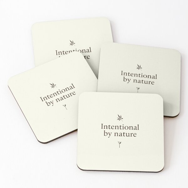 Item preview, Intentional by Nature – Calm Living Quote Design designed and sold by Irene Catchmind.