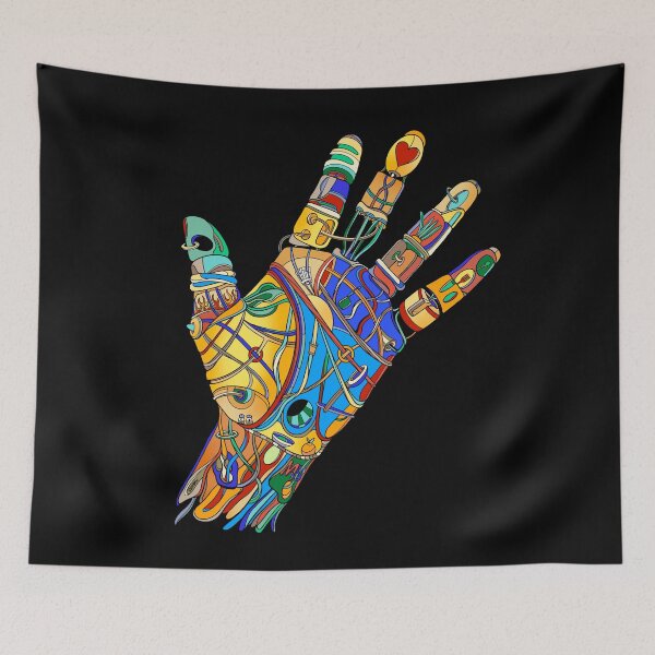 Item preview, Michelle’s left hand designed and sold by DaveDanchuk.