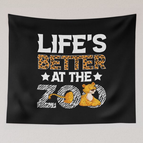 Item preview, Life Is Better At The Zoo Zookeeper designed and sold by reeneregen.