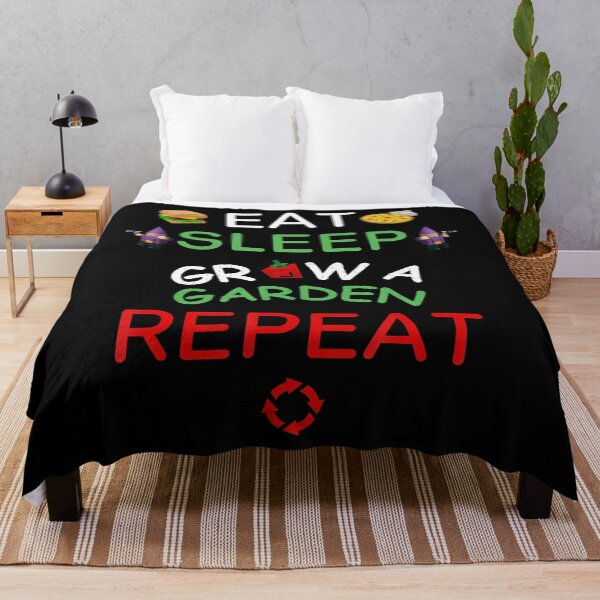 Item preview, Eat Sleep Grow A Garden Repeat designed and sold by sestoreenzt.