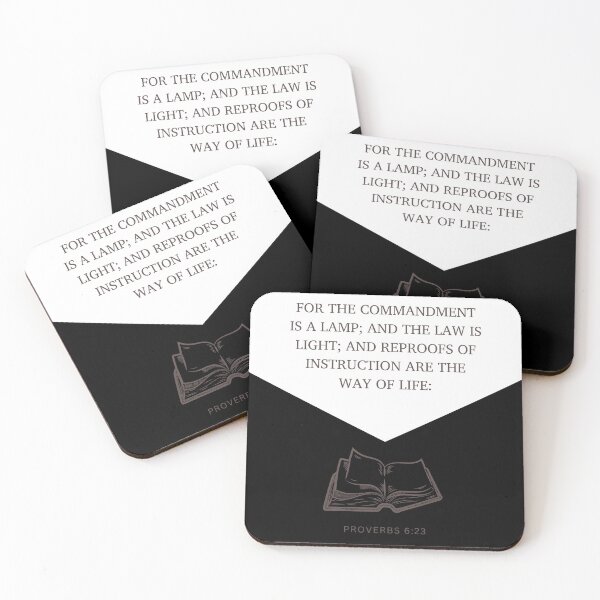 Item preview, Proverbs 6:23 designed and sold by Undonemadenew.