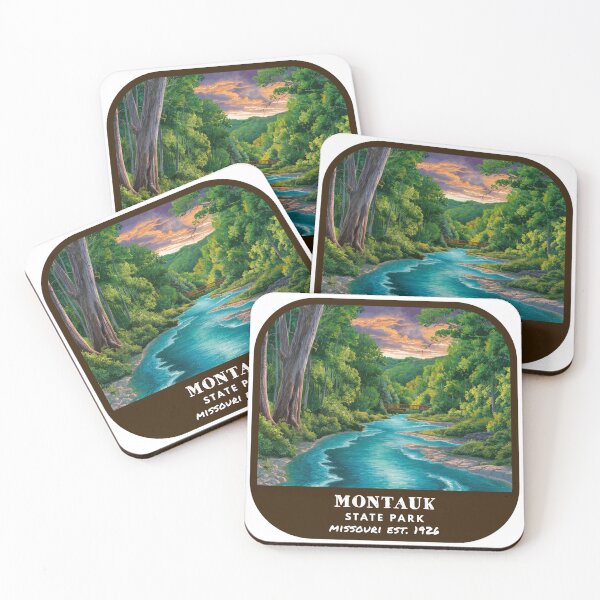 Item preview, Vintage Montauk State Park (Missouri State Park) designed and sold by RabbitK.