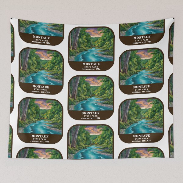 Item preview, Vintage Montauk State Park (Missouri State Park) designed and sold by RabbitK.