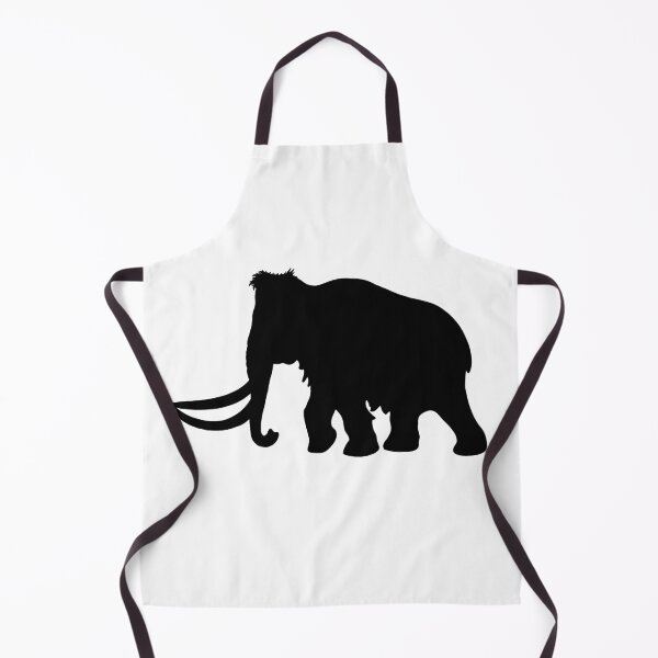 Item preview, mammoth silhouette designed and sold by Blockhead Designs.