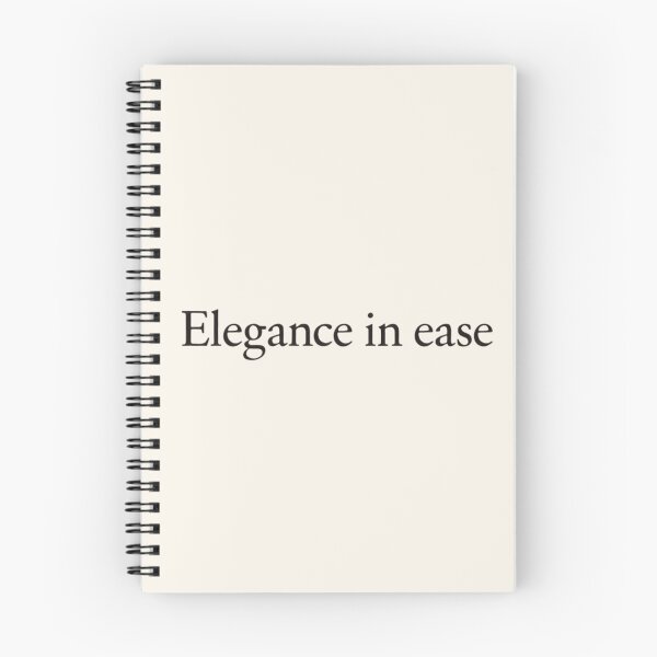 Item preview, Elegance in Ease – Luxury Calm Quote Design designed and sold by Irene Catchmind.